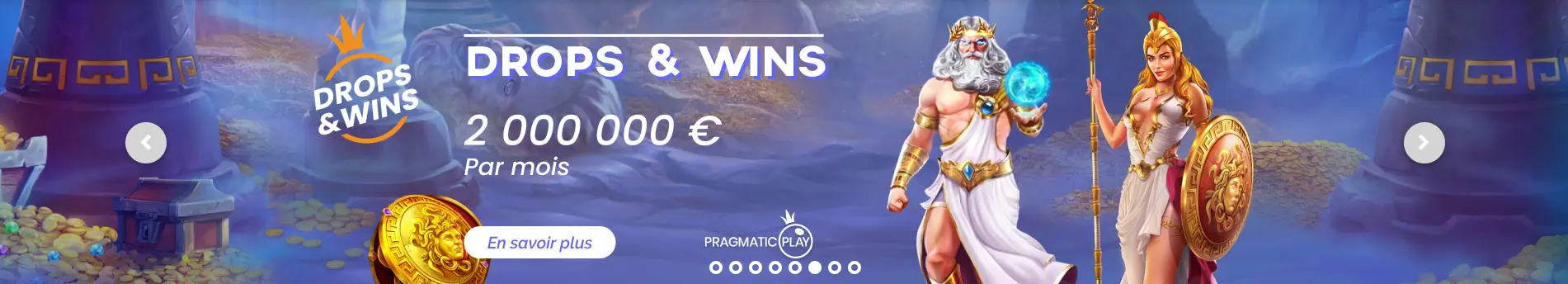 Drop and Wins SPINOGAMBINO CASINO