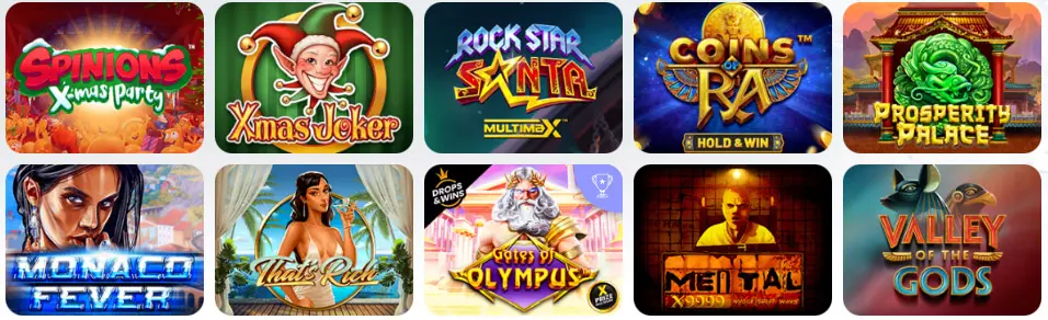 SPINOGAMBINO CASINO Machines à sous classiques