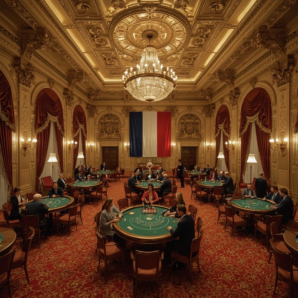 Le casino et le drapeau français SPINOGAMBINO CASINO